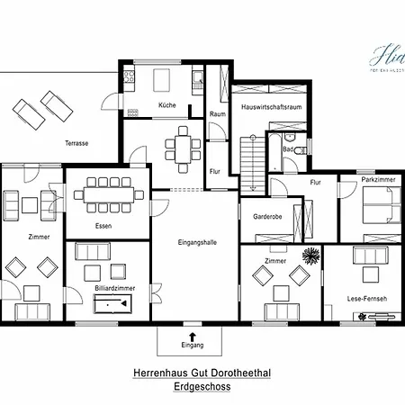 Hébergement de vacances Herrenhaus Gut Dorotheenthal